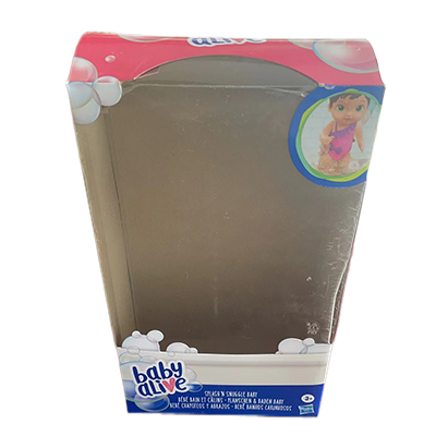Muestras de cajas con ventanas